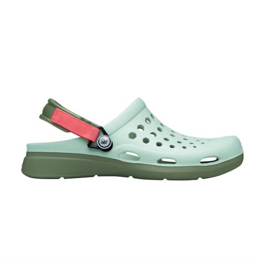 NEW JOYBEES women's modern clog in mint jelep/sage